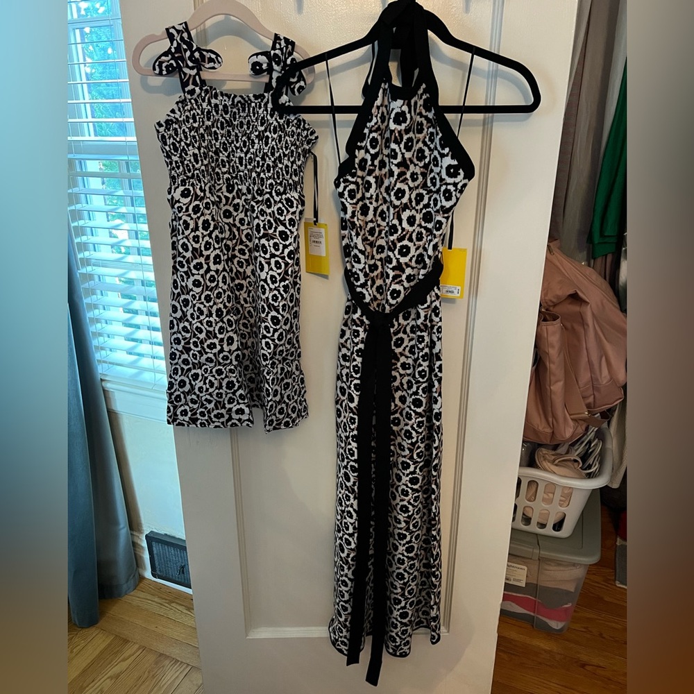 Diane Von Furstenberg for target mommy & me matching poppy midi dress set